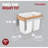 Rev-A-Shelf Wood Top Mount Pullout Trash Can(s), White -87351296-87351295