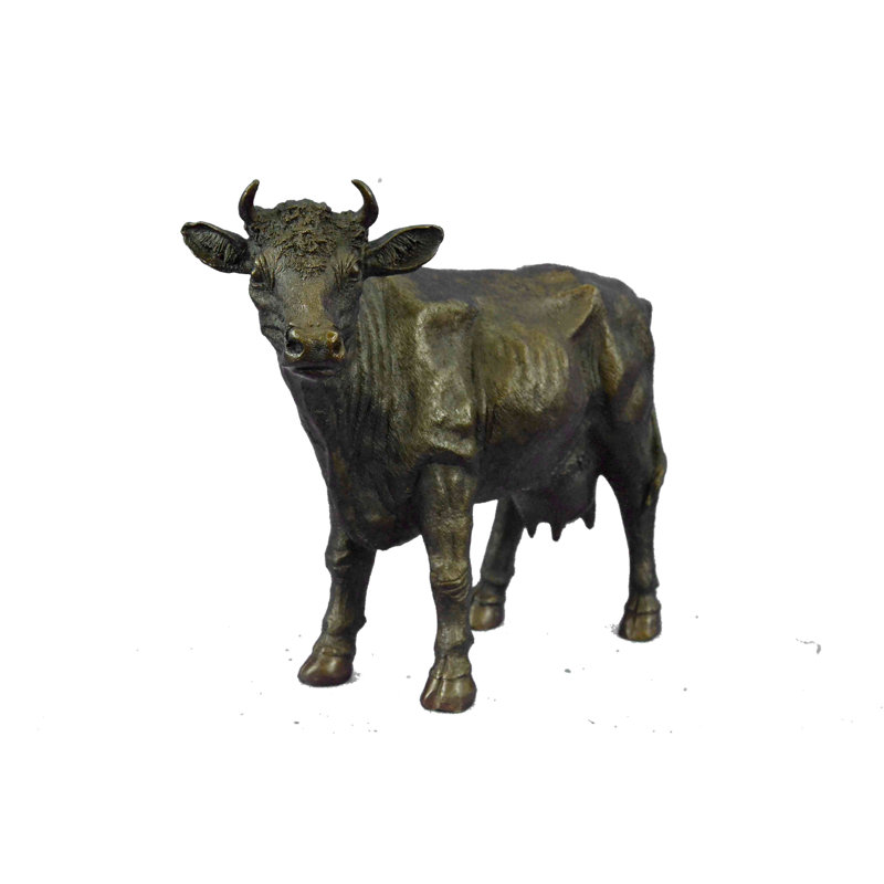 Statue de vache en bronze Arendt