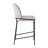 Deciderio Upholstered 26.25'' Counter Stool with Metal Legs-1329177338