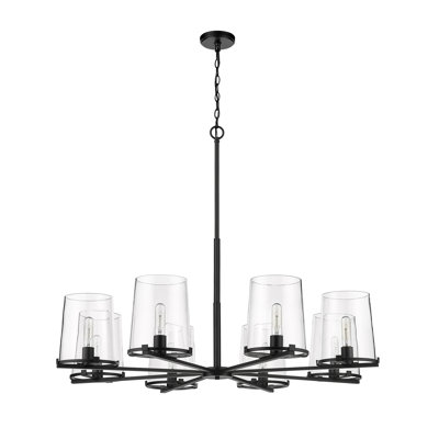 Lustre classique à 8 lumières de style bougie Catosha