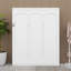 Grand lit escamotable mural avec tablettes