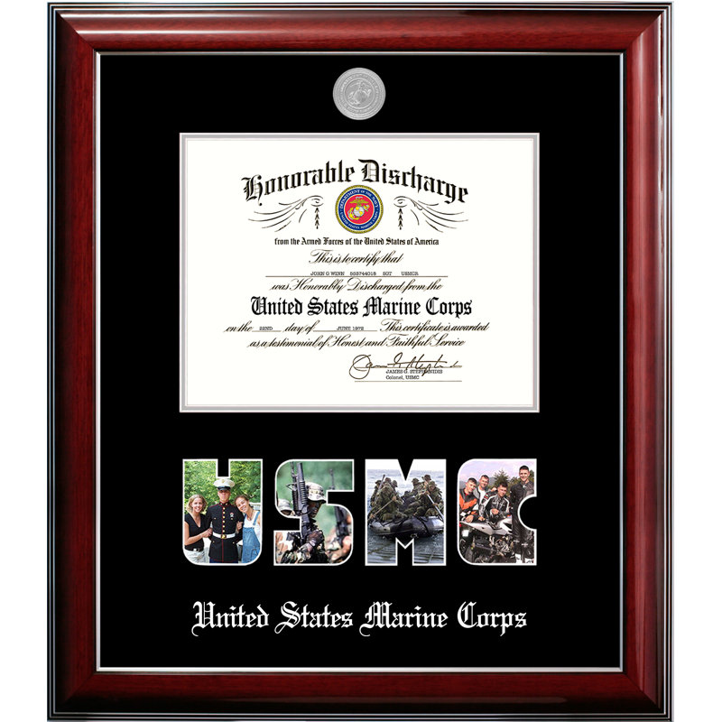 Marine Discharge Classic Picture Frame, Silver