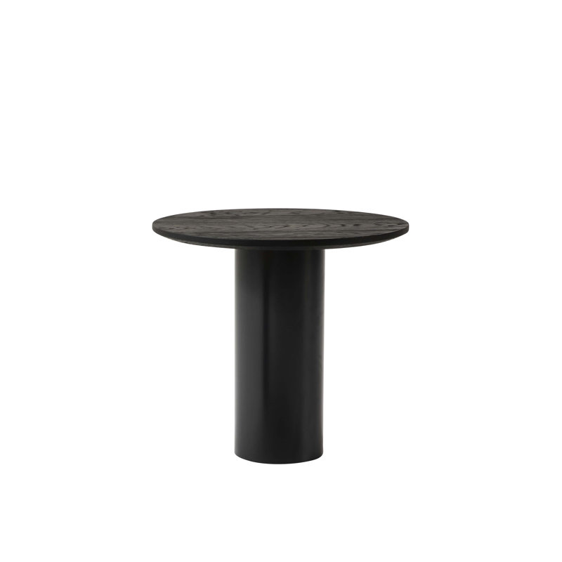 Mush Solid Wood End Table, Cognac, 12.5" H x 19.75" W x 19.75" D