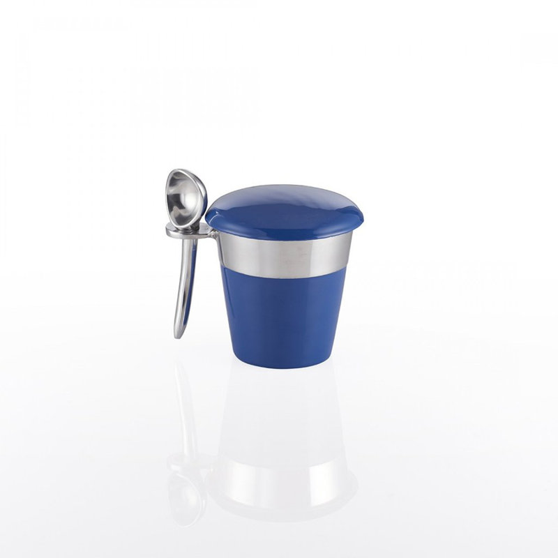 Bol à dîner à glace, Indigo