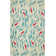 Washable Abstract Indoor Rug