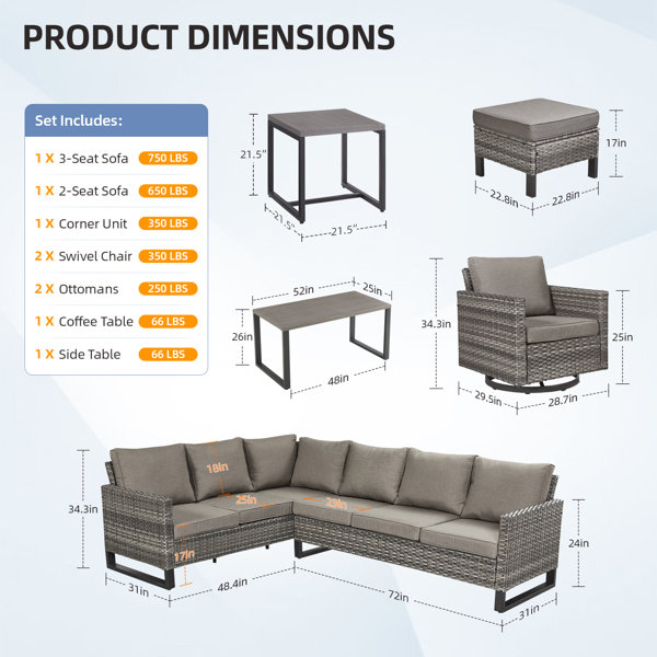 Dimensions du produit