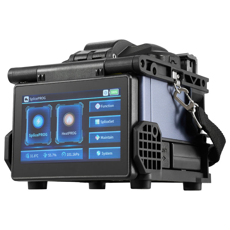 Fibre Fusion Splicer 6 moteurs alignement du noyau avec 6s épissage 13s chauffage