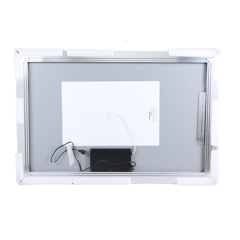 Miroir de salle de bain 48 po x 32 po à DEL