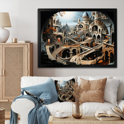 Surréalisme City Infinite Illusions II