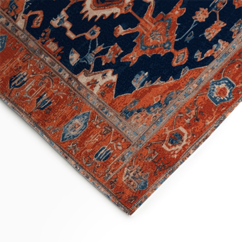 Tapis d'intérieur et d'extérieur Tabriz, Rectangle 5 pi x 7 pi