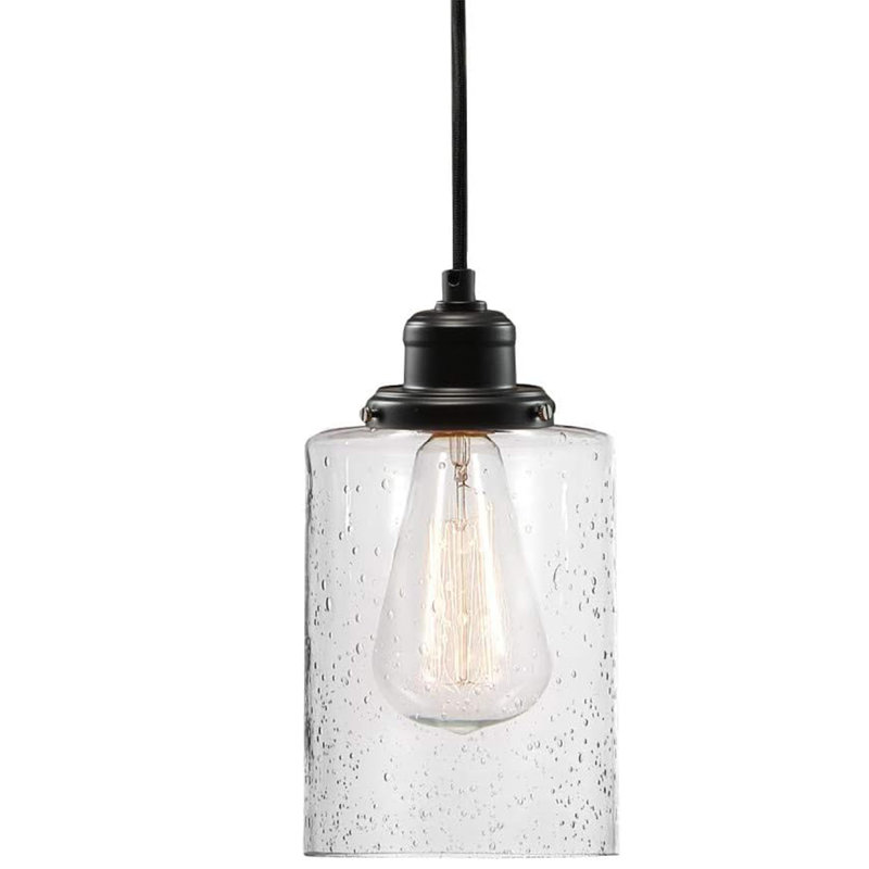 Luminaire suspendu cylindrique à 1 lumière Shenna