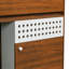 Enceinte moderne 2 en 1 pour litière pour chat, brune, compacte pour un espace limité, de haute qualité, facile à assembler, bien ventilée, mobilier polyvalent, table d'appoint brune, peu encombrante,-766189307-766189308-766189306