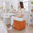 Corduroy Cube Ottoman Foot Rest With Hidden Storage – Small Square Storage Ottoman Bench For Bedroom Or Living Room-1391924880