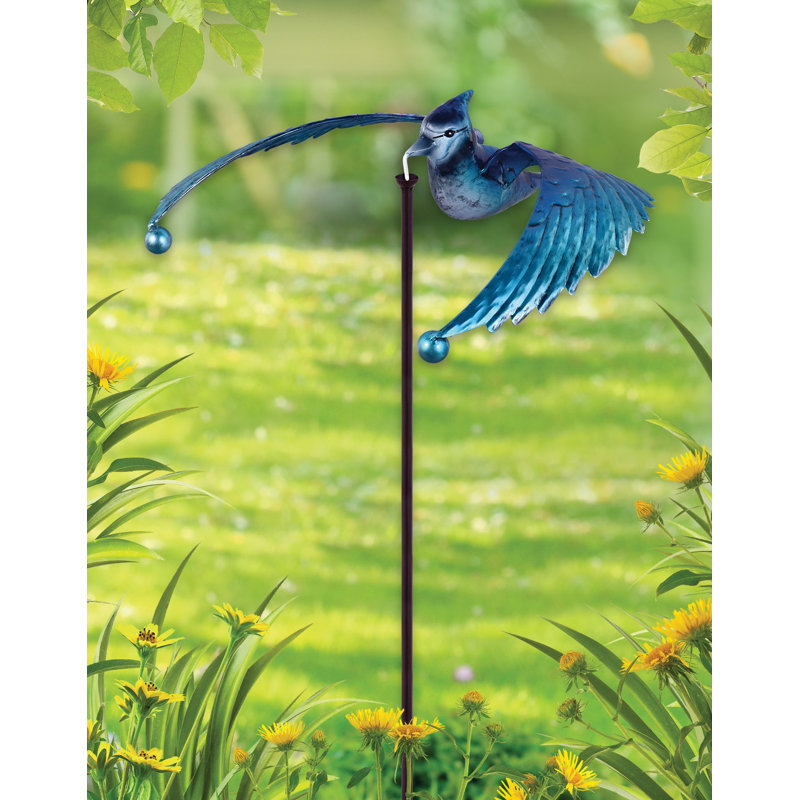 Piquet de jardin Dikili Jay, Bleu sarcelle