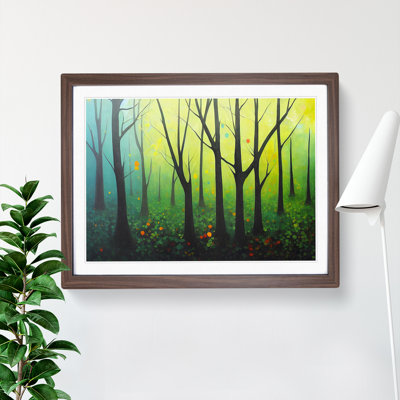 Spring Forest Painted Vol.5 - Framed Print