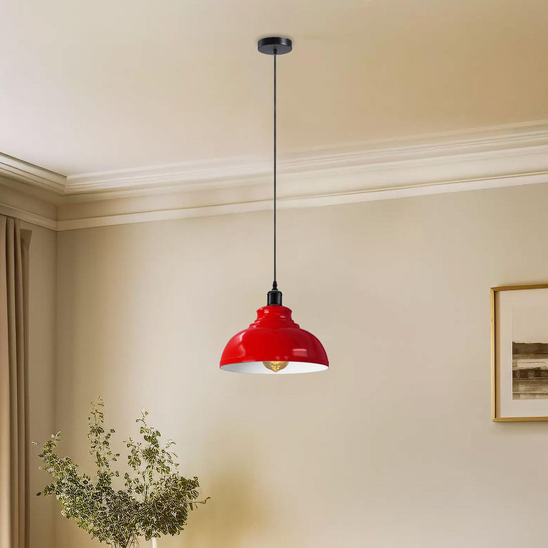 Layden 1 - Light Single Pendant, Red