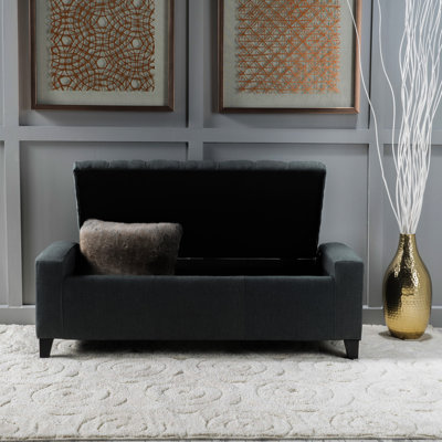 Gris foncé spacieux pour rangement supplémentaire - 49,76 po Profondeur x 20,08 po de largeur et 17,02 po de hauteur pour garder votre espace propre 17,02 po H 51,00 po l 20,50 po