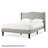 Amabel Tufted Upholstered Platform Bed, Light Grey-1071712855