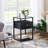 Audrinah 15.7'' W Metal Nightstand-665052355