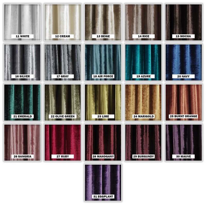 Solid Colour Kitchen Curtain, 11 White, 60 H x 100 W cm