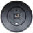 Walkowiak Round Plastic Wall Clock - Black
