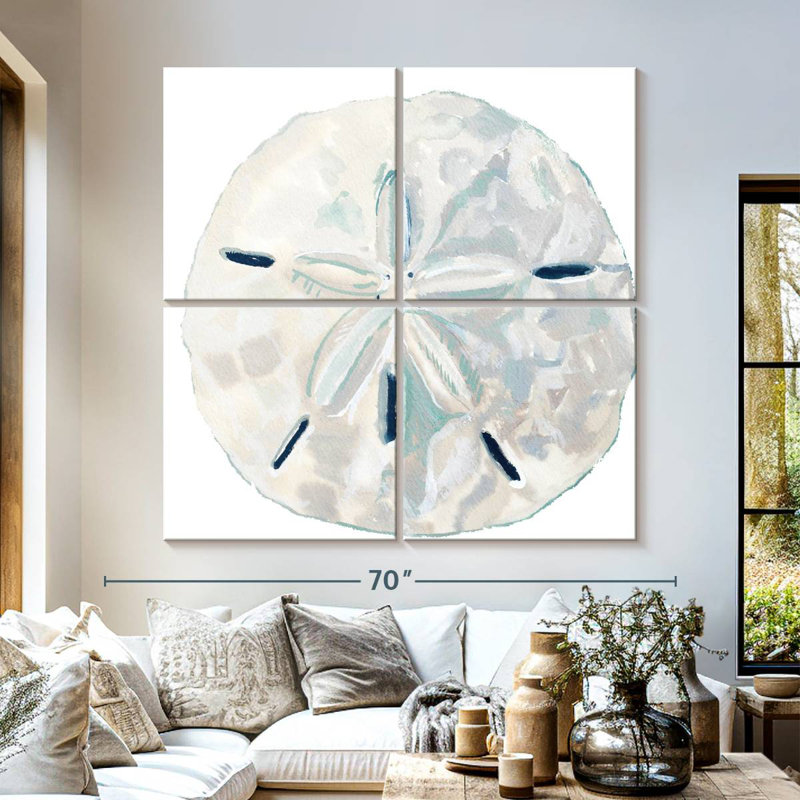 Brampt Light Sand Dollar, 57" H x 57" W