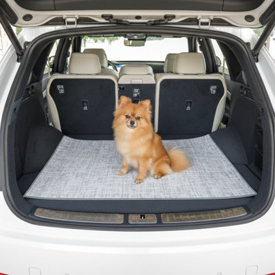 The Avalon Society Washable Dog Pee Pads/Cat Litter Mat, Woven Sable, 24 x 36-in