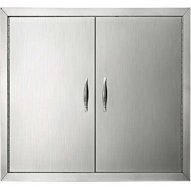 Deco Chef 15-inch Under Counter Mini Fridge, Stainless Steel Finish, Adjustable Thermostat
