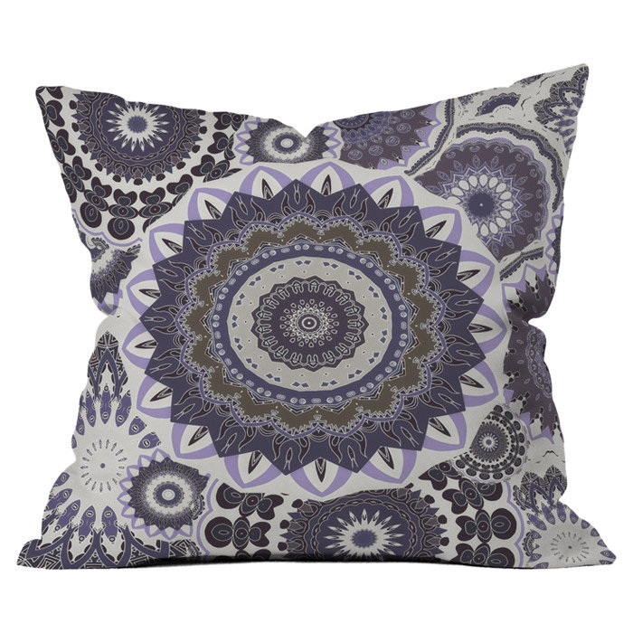 Coussin extérieur Boho Winter Nights, 16 po x 16 po