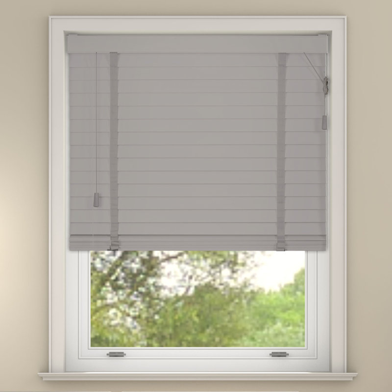 Room Darkening Horizontal/Venetian Blind, 130 cm L x 45 cm W, White