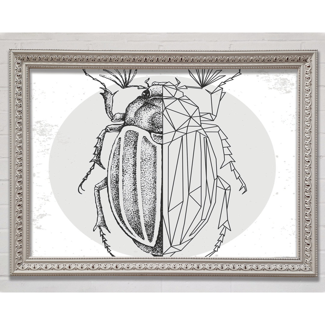 The Beetle Sketch - Einzelner Bilderrahmen Kunstdrucke