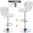 Adjustable Modern PU Leather Swivel Bar Stools with Backrest-105348913