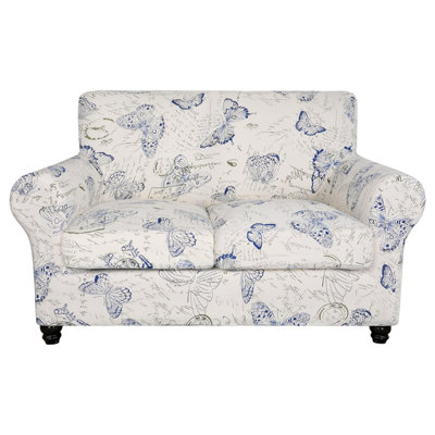 Housse de canapé extensible à motif floral