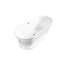 Baignoire de trempage autoportante en acrylique 59 po. X 30 po.-81515713
