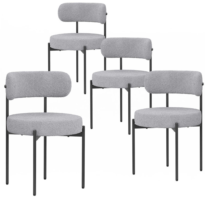 Dining Chairs Set Of 4, Gray