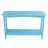 Outdoor 48'' Patio HDPE Adirondack 2-Tier Shelf Console Table, Rectangular Table Side Table, All-Weather Resistance-1395205356