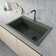 33'' L Drop-In Single Bowl Granite Kitchen Sink