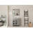 Keiwan 32 " W Freestanding Standard Free Standing Single Double Single Vanity Bathroom Vanity With Ceramic Top-1775962790