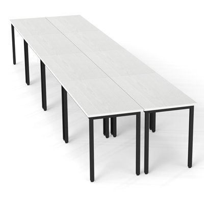 Table de conférence rectangulaire moderne, bureau, bureau 220,4 po