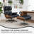 Premium Genuine Leather Lounge Chair With Solid Wood Frame, Steel Legs, Reclining Feature, And Footrest-162894138-167330015