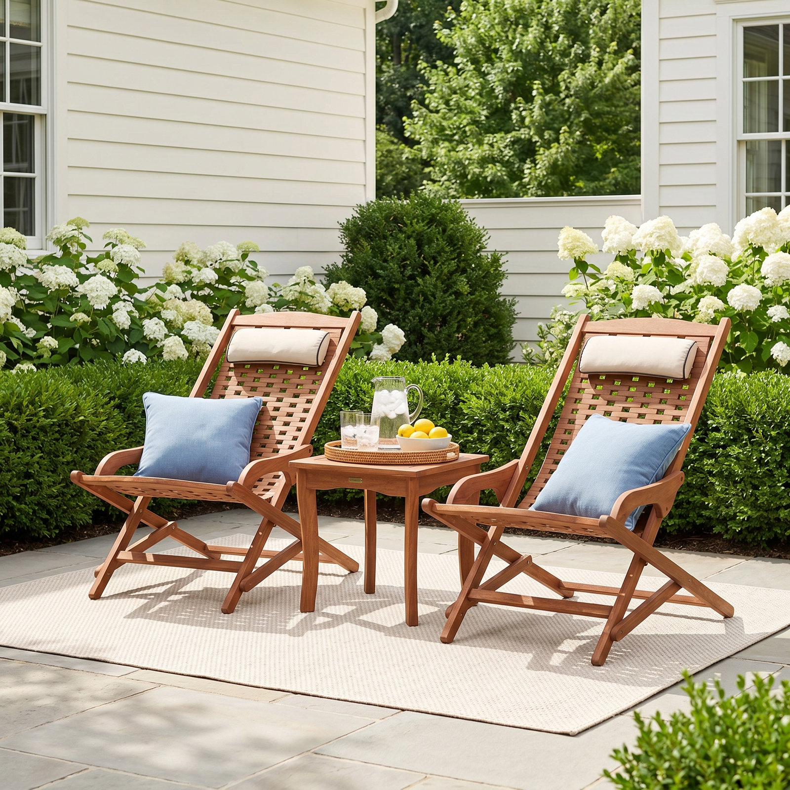 Kinsler Eucalyptus 2 - Person Patio Conversation Set