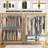 Kaylia 47.2'' Carbon Steel, Stainless Steel Rolling Clothing Rack-996123502