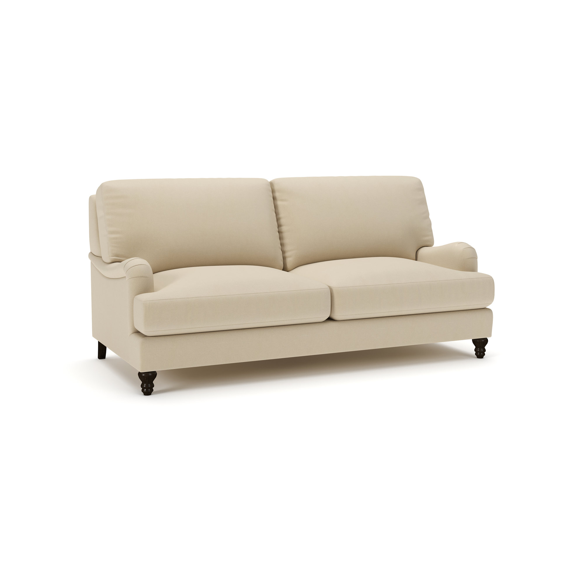 Walters 82'' Upholstered Sofa, Bayou Stone Canvas