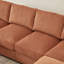 Canapé modulaire à assise profonde avec repose-pieds-1592966941