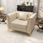 Canapé 1 place avec 1 coussin-739250443
