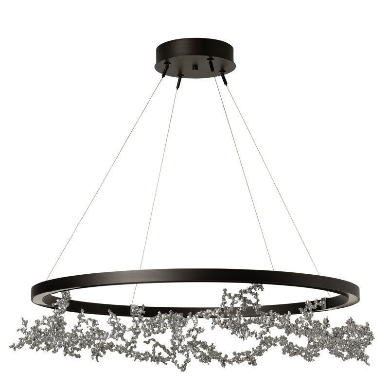 Coral LED Ring Pendant