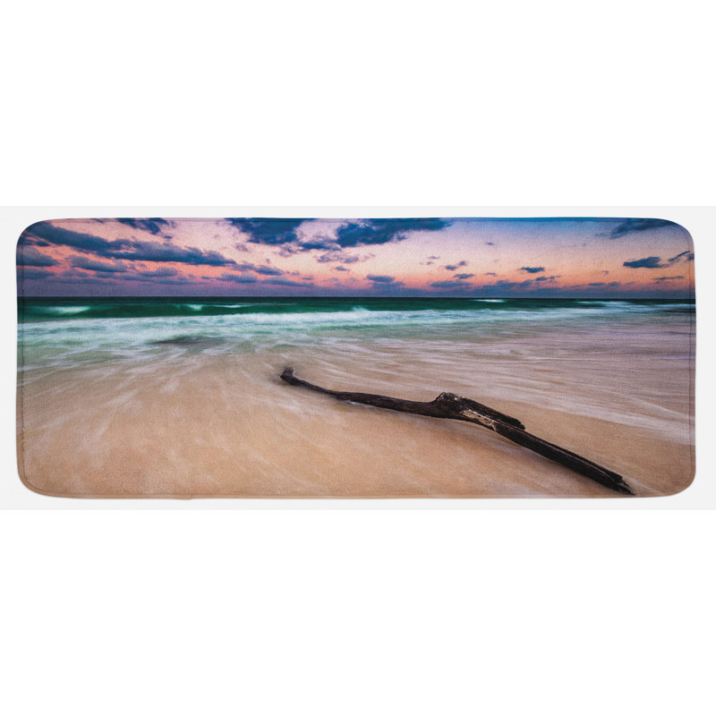 Tapis de cuisine bois flottant