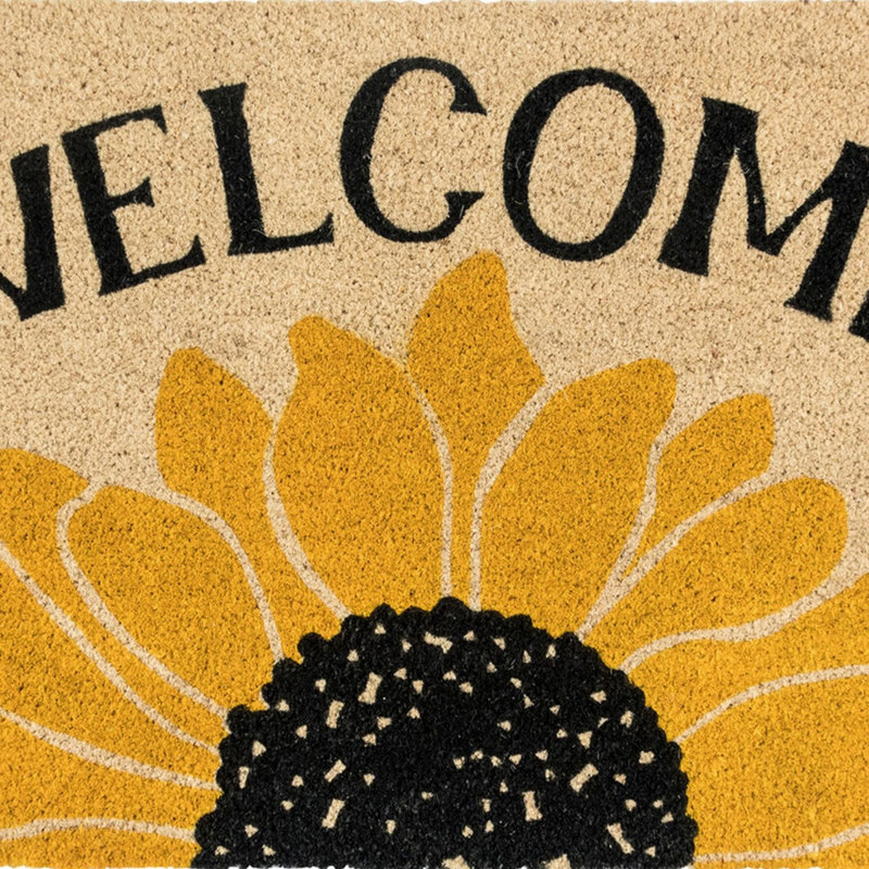 Sunday Morning Coir Door Mat