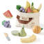 Ensemble de fruits en bois pour couper les aliments