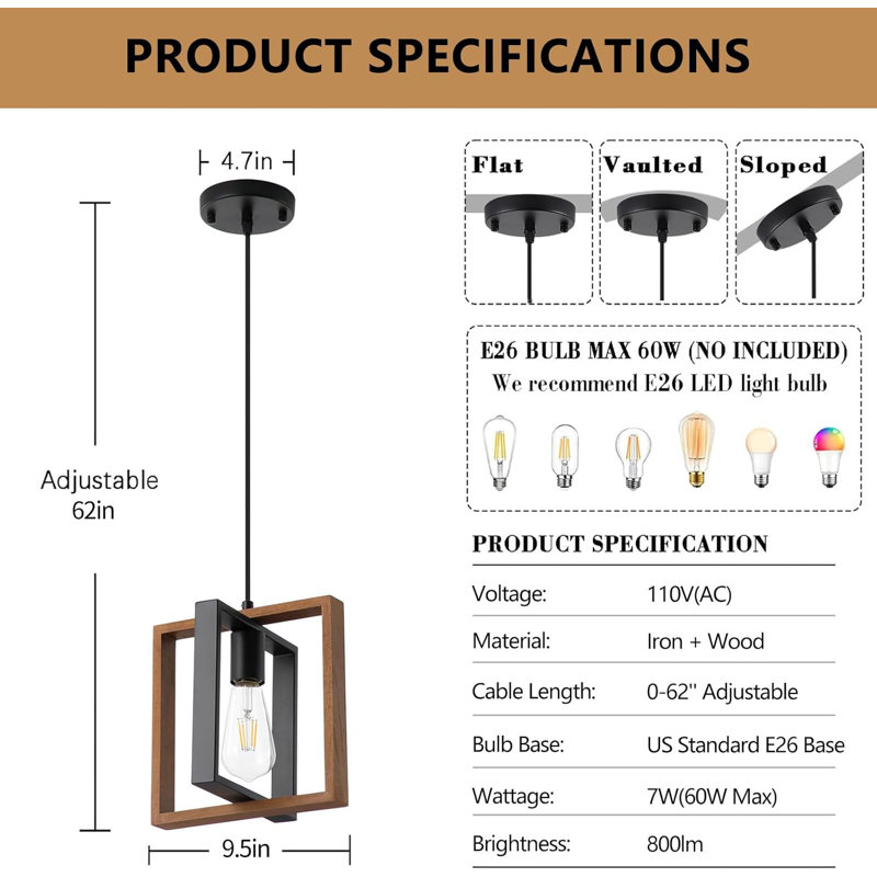 Farmhouse Hanging Lights